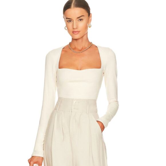 Lovers and Friends Braxton Ivory Top NWT Size Small - Picture 4 of 4